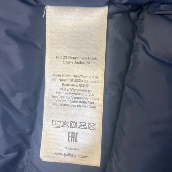 Fjallraven Expedition Pack Down Jacket